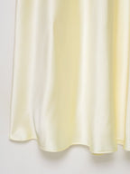 Women’s Satin Bowknot V-Neck Maxi Dress