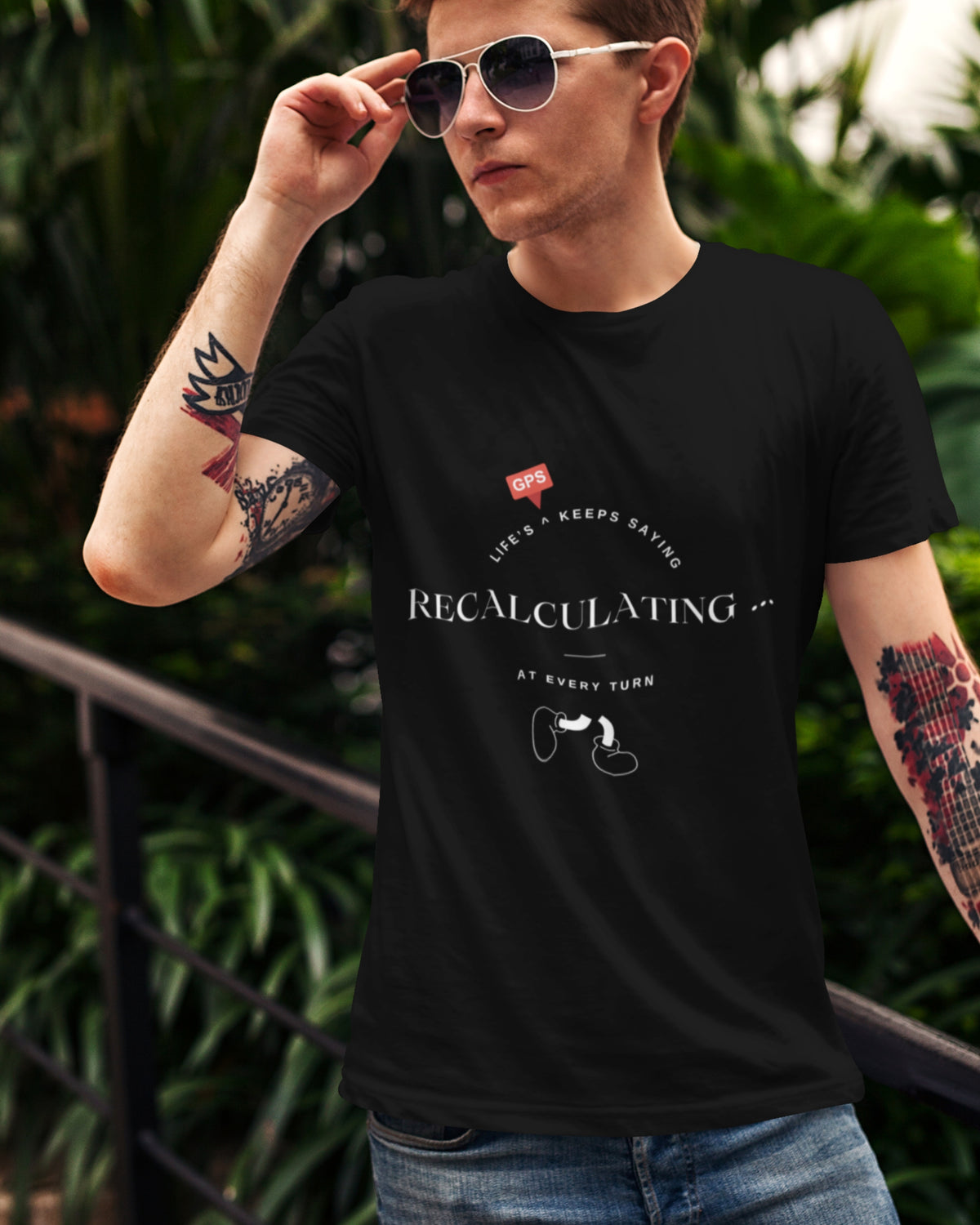 Men’s Tee - Recalculating