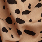 Women’s Animal Print Belted A-Line Mini Dress