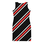 Women's Bodycon dress - Stripes Pattern