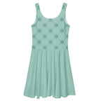 Women's Skater Dress - Abstract Pattern