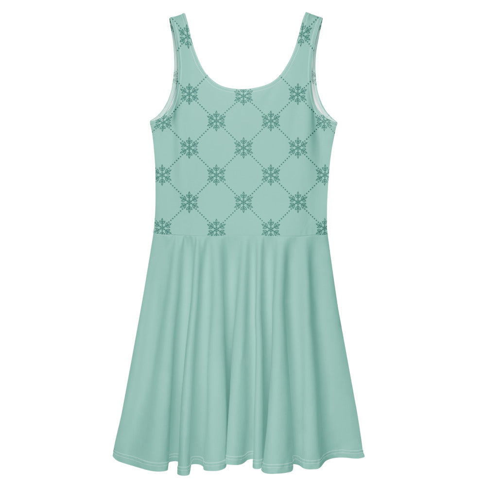 Women's Skater Dress - Abstract Pattern