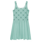 Women's Skater Dress - Abstract Pattern