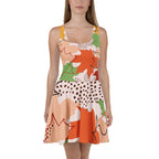 Women's Skater Dress - Autumn Leaves