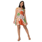 Women's Skater Dress - Autumn Leaves