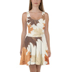 Women's Skater Dress - Autumn Leaves