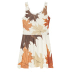 Women's Skater Dress - Autumn Leaves
