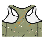Women’s Sports Bra - Modern Abstract Pattern