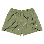 Unisex Athletic Shorts - Modern Abstract Pattern