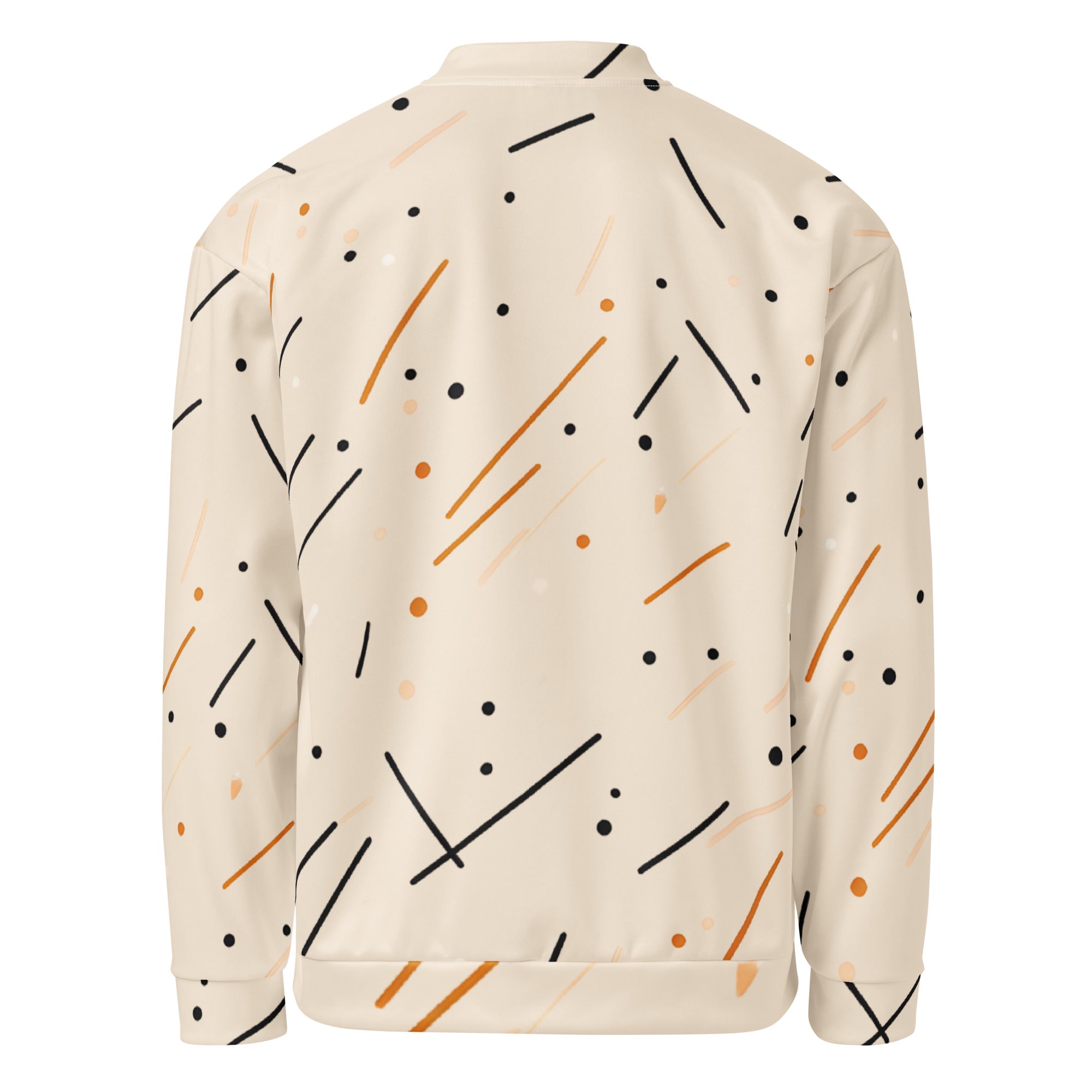 Unisex Bomber Jacket - Modern Abstract Pattern