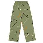 Unisex wide-leg pants - Modern Abstract Pattern