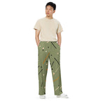 Unisex wide-leg pants - Modern Abstract Pattern