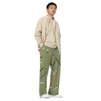Unisex wide-leg pants - Modern Abstract Pattern
