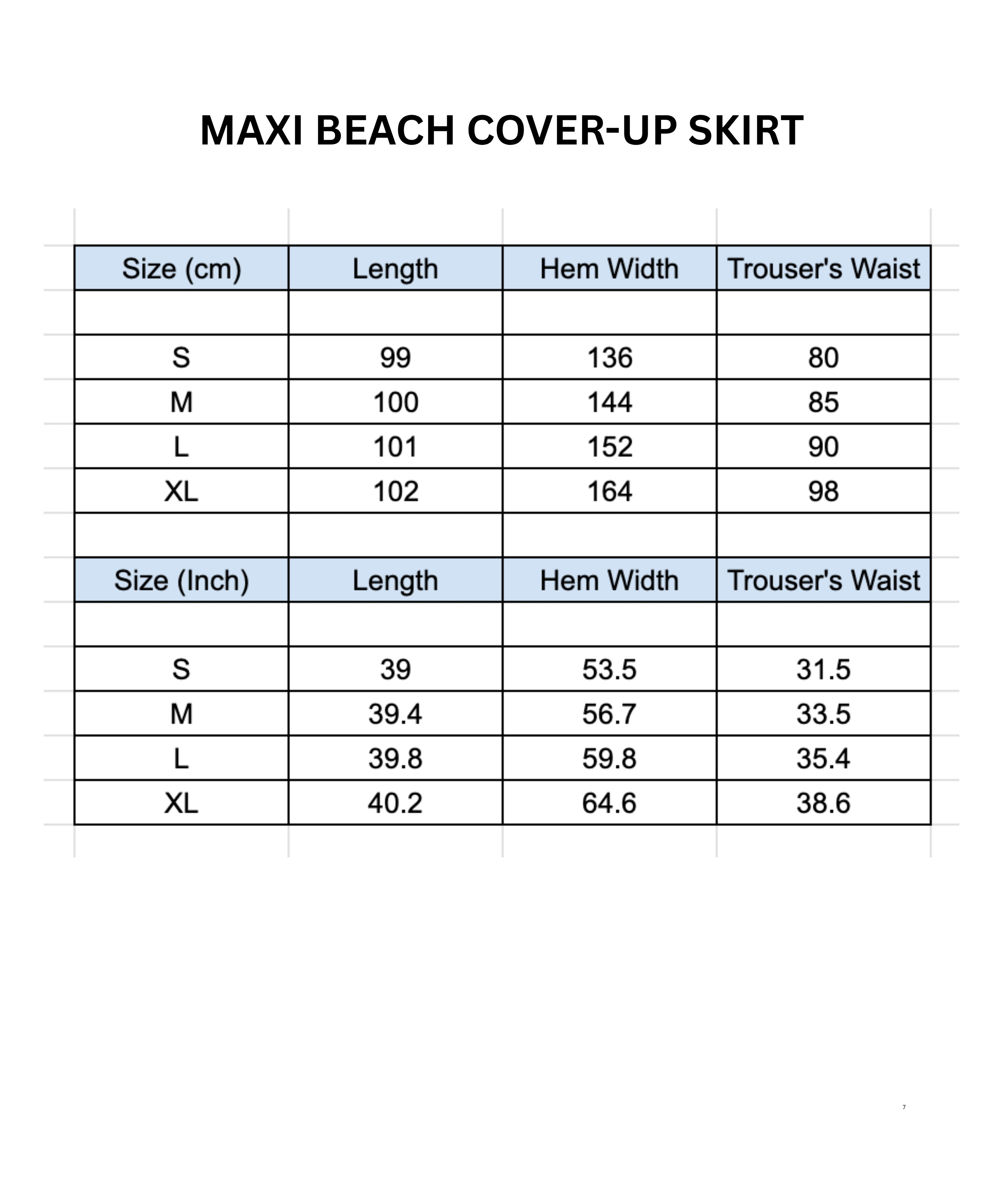 Women’s Khaki Sheer Maxi Beach Cover-Up Skirt