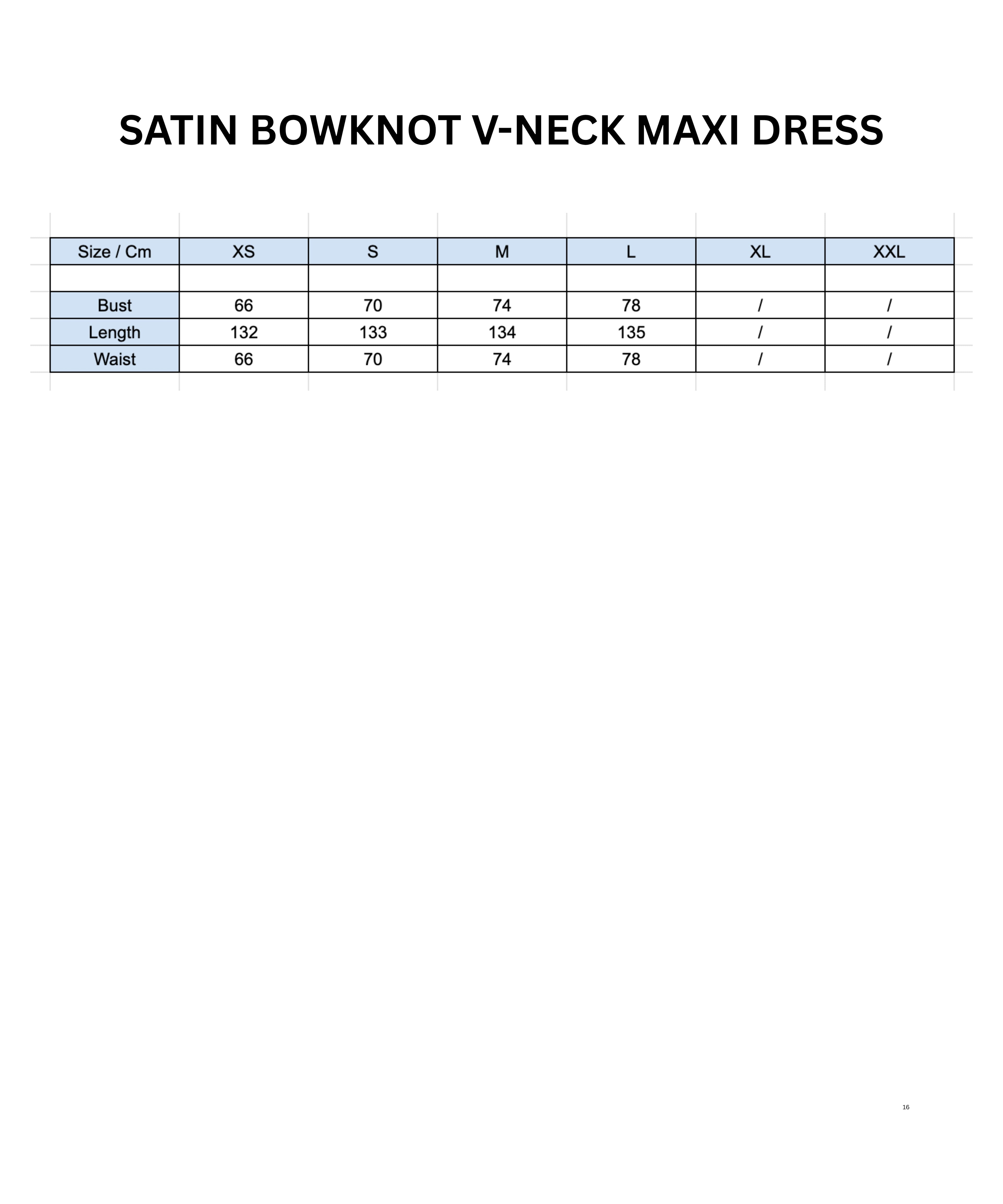 Women’s Satin Bowknot V-Neck Maxi Dress