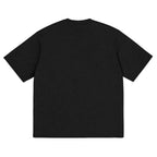 Unisex Onyx Black Jacquard Knitted Classic Tee
