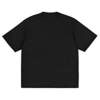 Unisex Onyx Black Jacquard Knitted Classic Tee