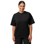 Unisex Onyx Black Jacquard Knitted Classic Tee