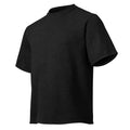 Unisex Onyx Black Jacquard Knitted Classic Tee
