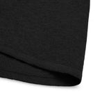 Unisex Onyx Black Jacquard Knitted Classic Tee