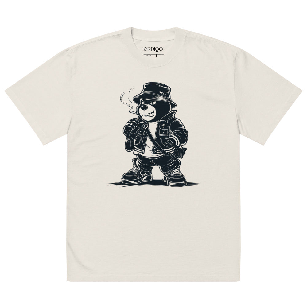Men's Oversized Faded Tee - Teddy