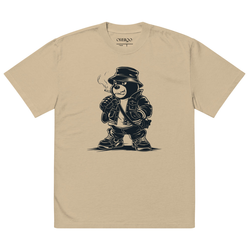Men's Oversized Faded Tee - Teddy