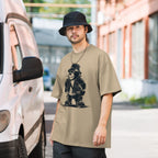 Men's Oversized Faded Tee - Teddy