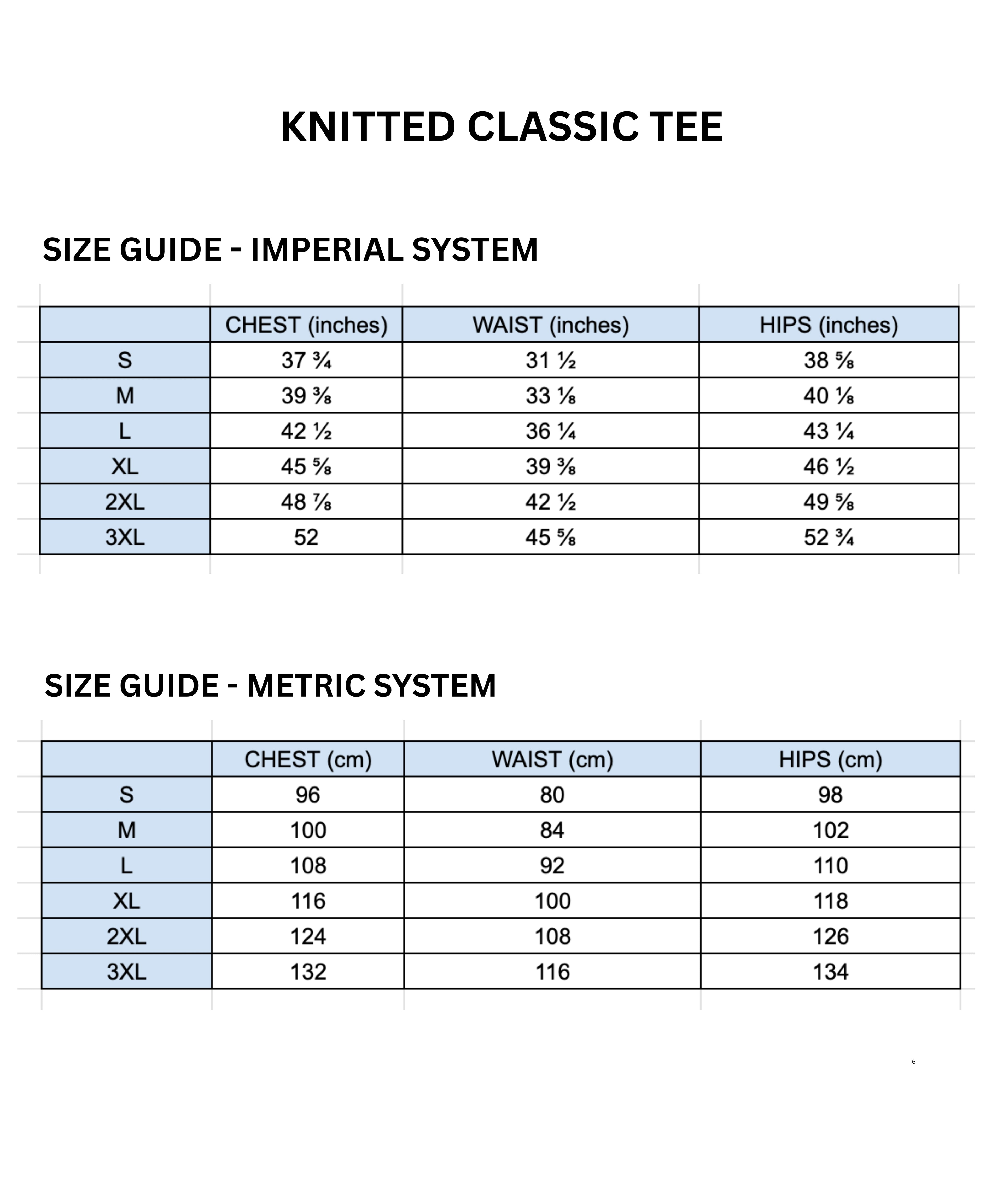 Unisex Onyx Black Jacquard Knitted Classic Tee