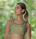 Women’s Sports Bra - Modern Abstract Pattern