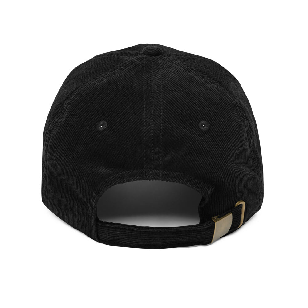 Unisex Vintage Corduroy Cap – Navigator Embroidered