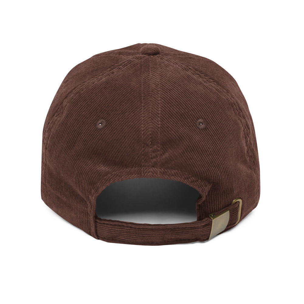 Unisex Vintage Corduroy Cap – Navigator Embroidered