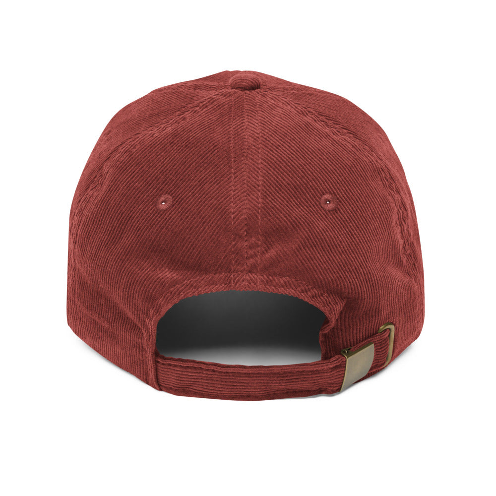 Unisex Vintage Corduroy Cap – Navigator Embroidered